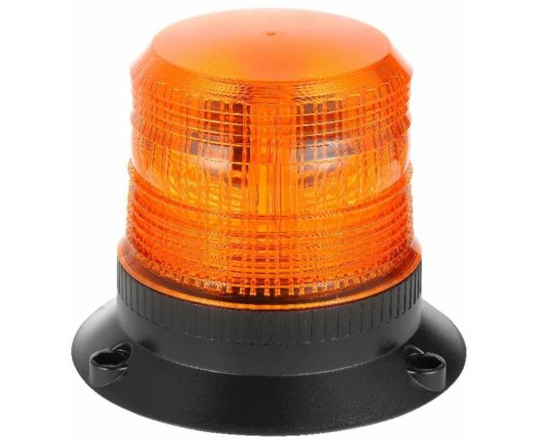 Lampeggiante a led 10-110V | Base piana | Quad flash