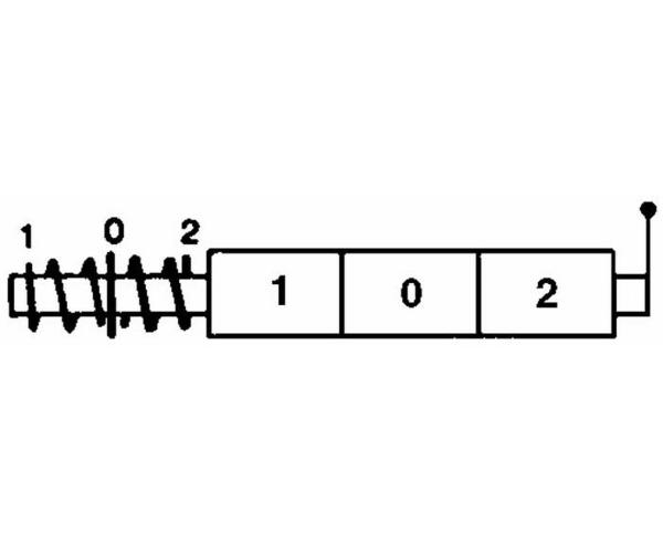 Distributore modello Basic | 1 leva a doppio effetto | 40 litri