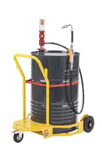 Aeropulsometro olio per fusti da 180-220L | Rapporto 1:1 | Pistola e tubo