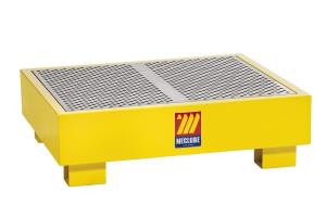 Base di raccolta in metallo per 1 fusto da 180-220 L