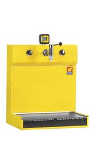 Dispenser per olio ad 1 rubinetto a leva con contalitri digitale