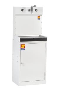 Dispenser per olio ad 1 rubinetto a leva con mobile base