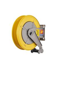 Avvolgitubo F-400 in acciaio verniciato per grasso |Entrata-Uscita M1/2"G-M1/2"G