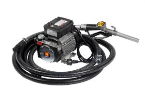 Pompa elettrica travaso gasolio Transfer Kit | 150l/min | pistola manuale