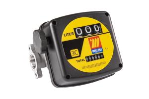 Contalitri volumetrico meccanico 3 cifre | Portata min-max 20-120 l/min