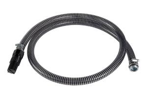 Tubo di aspirazione in PVC | lunghezza 2 m | portagomma Ø25 - M1"