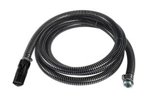 Tubo di aspirazione in PVC | lunghezza 4 m | portagomma Ø25 - M1"