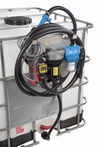 Pompa elettrica travaso AdBlue fusti IBC | 12V |adat.S60x6 |+Contalitri e filtro