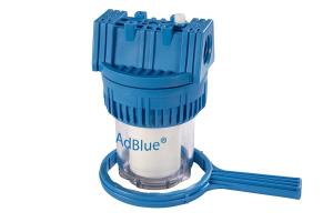 Filtro a cartuccia di mandata trasparente per AdBlue | Portata 60 l/min
