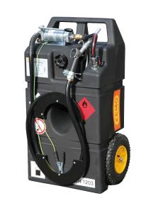 Trolley per benzina 95 litri con pompa manuale | 25 l/min