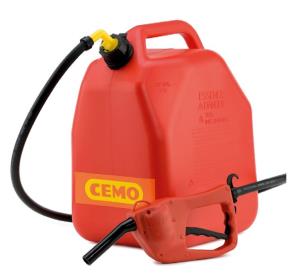 Tanica per benzina 25 litri con pompa manuale integrata nella pistola |7,5 l/min