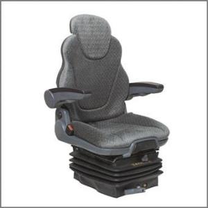 Sedile SC 250 con schienale reclinabile e molleggio meccanico largo