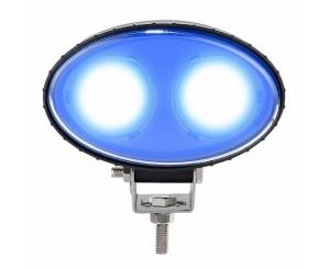 Faro da lavoro di segnalazione a led luce blu 10-110V 10W 500LM