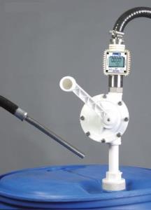 Pompa rotativa manuale per Urea-AdBlue completa con contalitri digitale