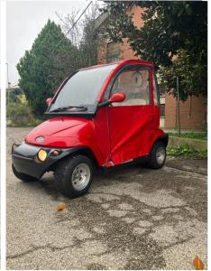 Golf car Italcar 2 posti con copertura invernale