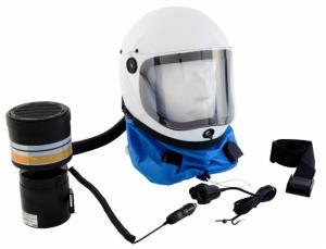 Maschera respiratore K80S T9 R | Con batteria | 1 filtro incluso