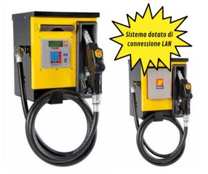 Distributore elettronico travaso gasolio | 100 l/min | 977 W | Connessione LAN