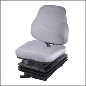Sedile per trattore SC 79 in skay con guide e molleggio ad aria stretto