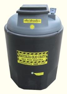 Contenitore per olio idraulico esausto 500 l 