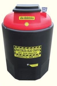 Contenitore per olio esausto dielettrico 500 l