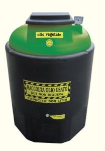 Contenitore per olio esausto vegetale 500 L 