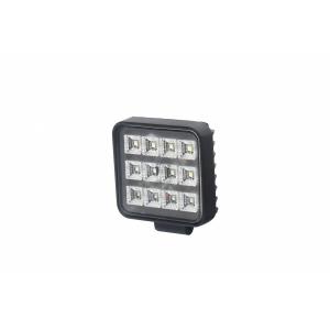 Faro da lavoro 12 led | 12-24V | 12W | 1800LM con interruttore