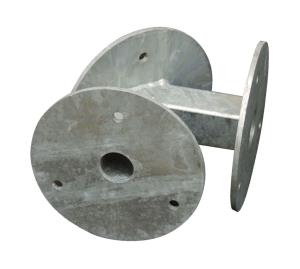 Flangia per montaggio di 2 abbeveratoi