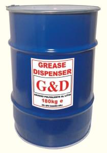 Fusto di grasso da 180 Kg FT 180