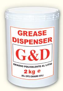 Fustino ricambio grasso polivalente al litio | 2 kg 