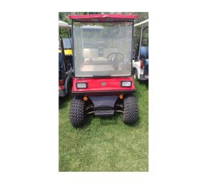 Golf car Melex rossa 4 posti| omologata per l'uso su strada