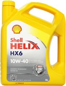 Olio Shell Helix HX6 10W-40 | 3x5L
