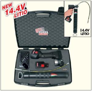 Kit pistola grasso 14.4V con valigetta 