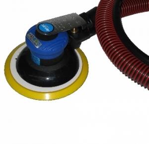 Levigatrice palmare rotorbitale con aspirazione 