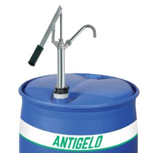 Pompa manuale per antigelo e acqua a doppio effetto senza tubo di mandata