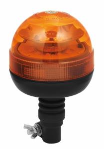 Girofaro LED 12-24V | Base flessibile con attacco ad asta | 16 led