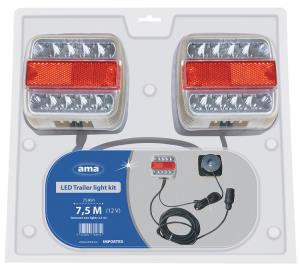 Kit luci magnetico con fanali a Led