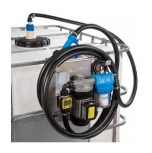 Pompa elettrica travaso AdBlue fusti IBC | 230V | adat.SEC |+Contalitri e filtro