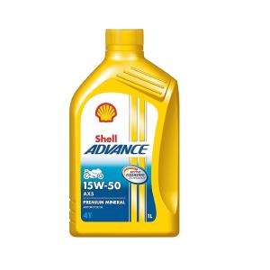 Olio Shell Advance 4T AX5 15W-50 | 12x1L