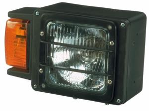 Proiettore dx 235x143 mm con indicatore di direzione