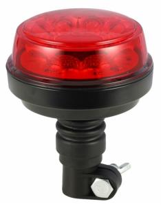 Girofaro led base flessibile con calotta e led rosso
