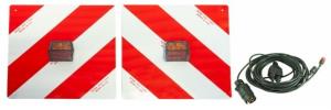 Kit pannelli 423x423 con fanali led 12V| TPESC/DIN 11030