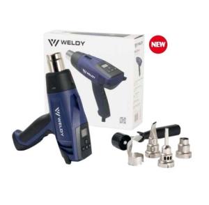 Kit termosoffiatore con accessori in valigetta - Weldy HG 330-A (Plus)