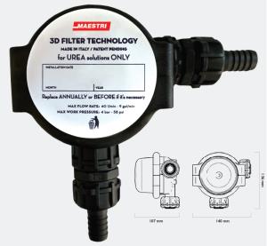 Filtro speciale per urea Adblue 