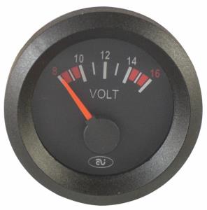 Voltmetro analogico 12V per macchine agricole